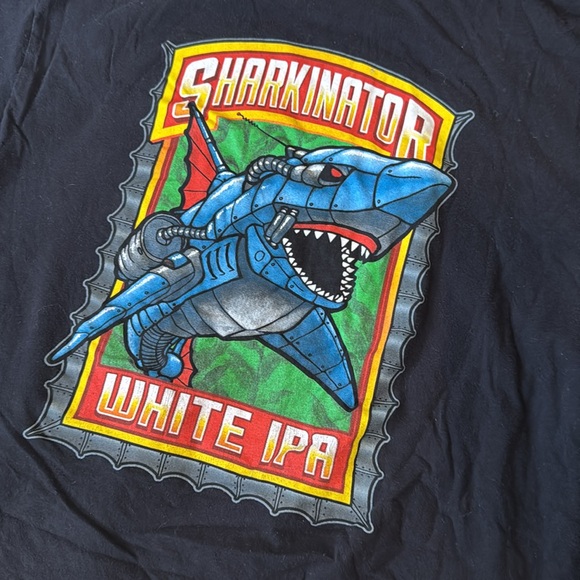 Lost Coast Brewing Sharkinator Beer Shirt - Picture 2 of 4
